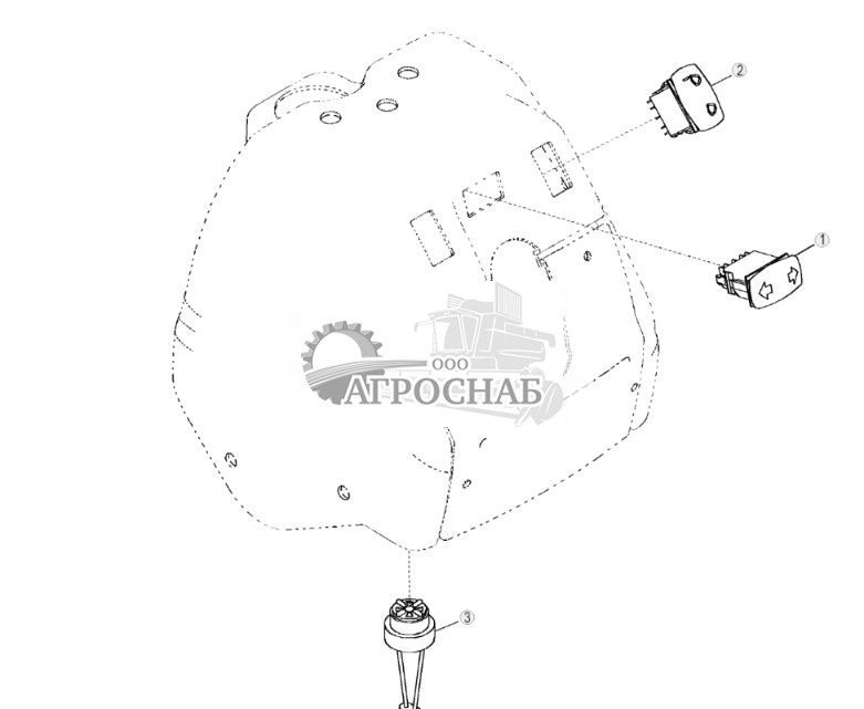 Переключатели передней панели управления (Grade Pro) - ST3501 432.jpg